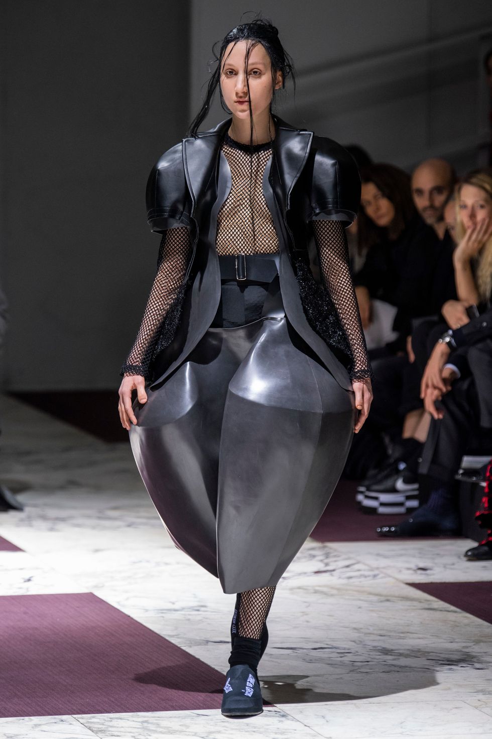 Comme des Garçons' Shadowy Armor at Paris Fashion Week - PAPER Magazine