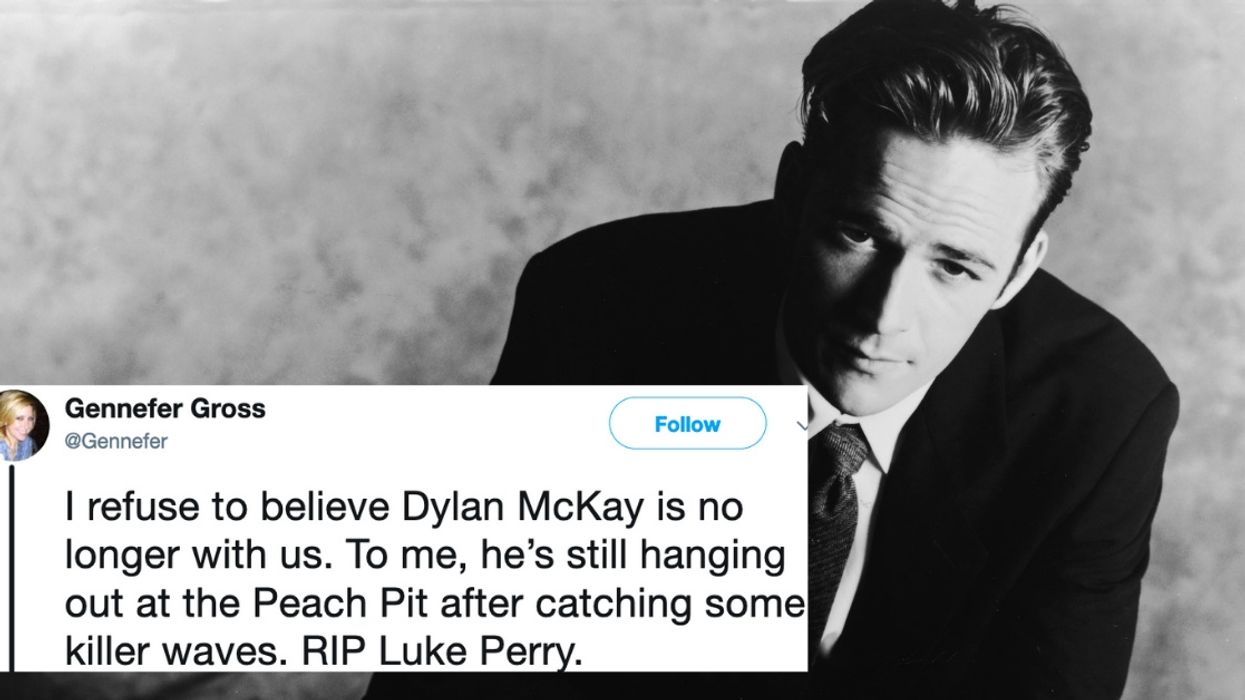 Fans Are Honoring The Epic Coolness That Was Dylan McKay Following Luke Perry's Death At 52
