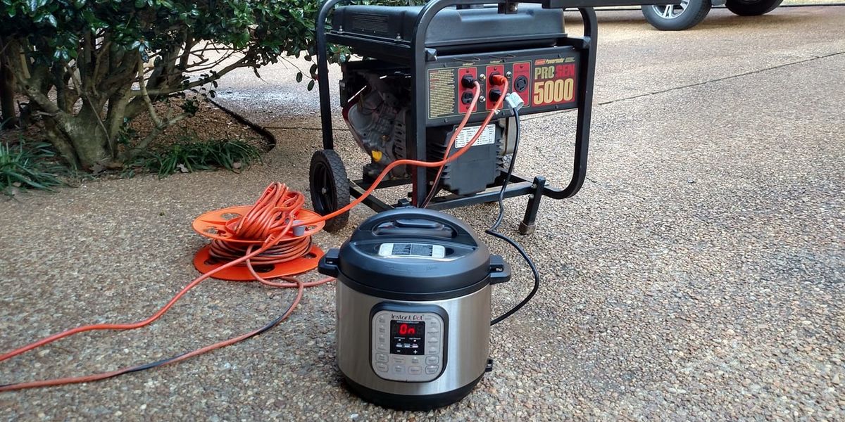Alabama man uses generator to power Instant Pot because food is ...