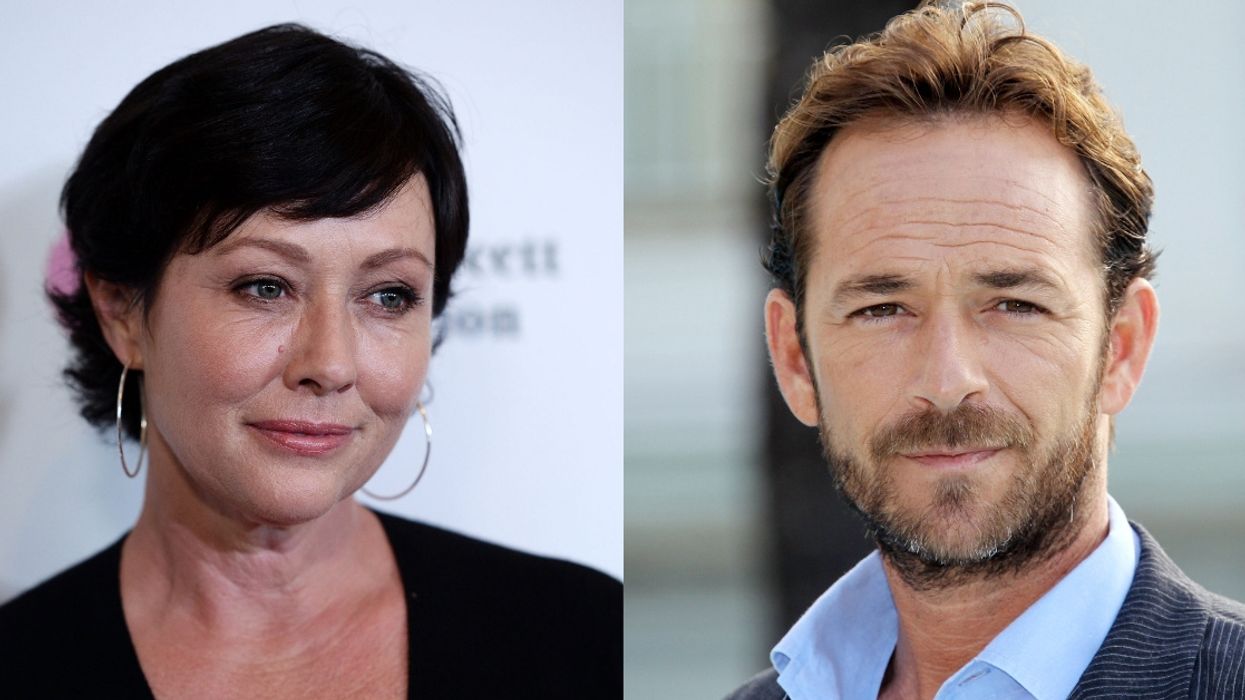 Shannen Doherty Posted An Emotional Tribute To Luke Perry That Has Us Tearing Up