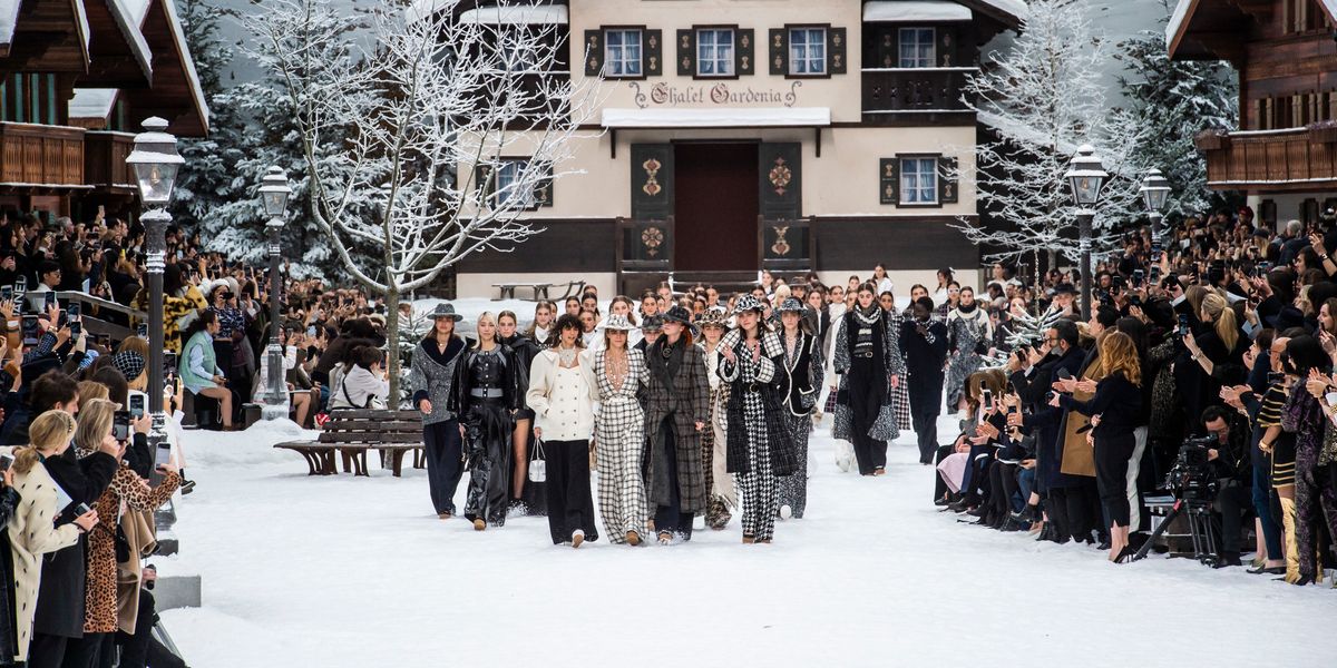 Karl Lagerfeld's Snowy Farewell