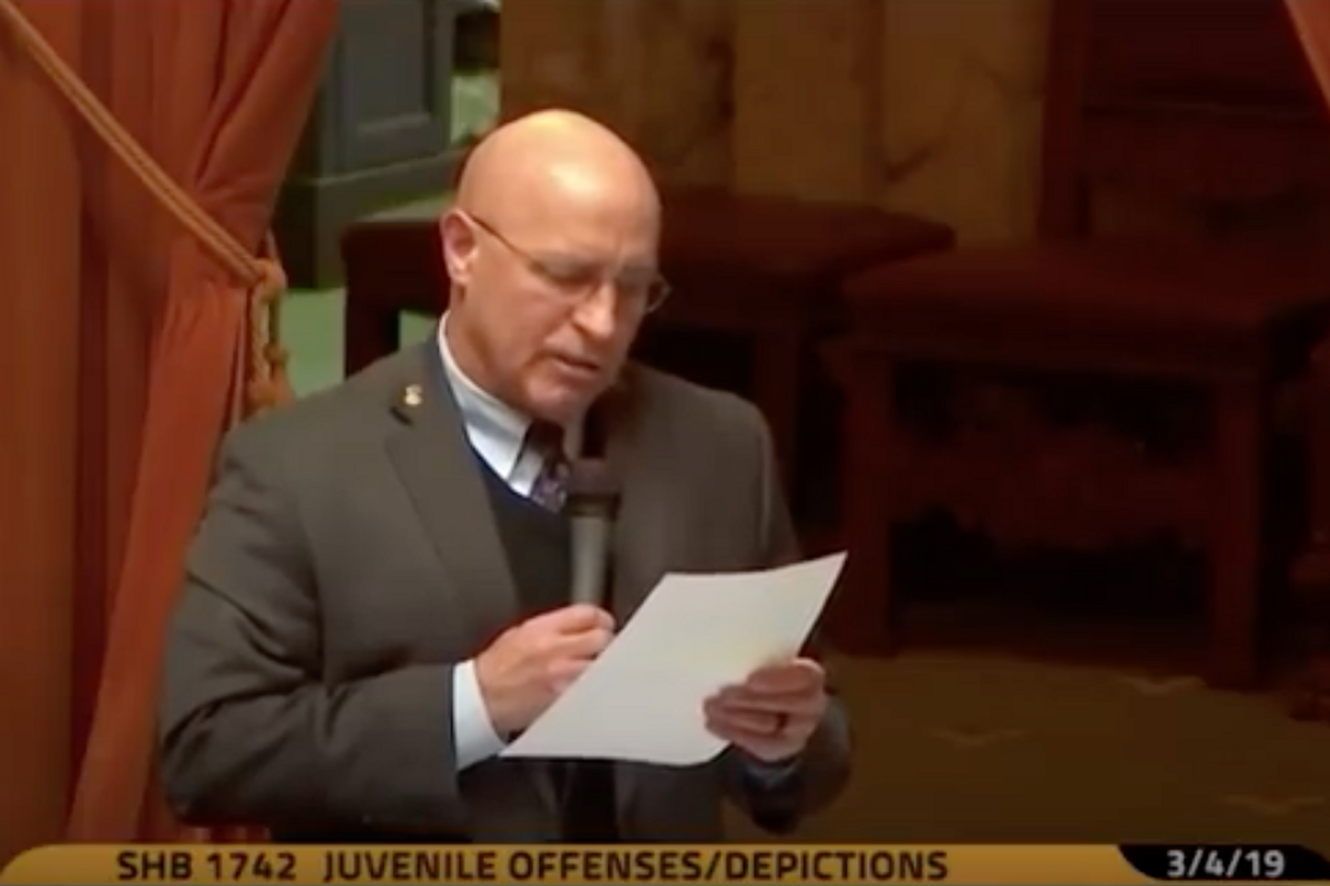 Wanna Watch A Republican Legislator Scream About Anal Sex For A Full Minute?