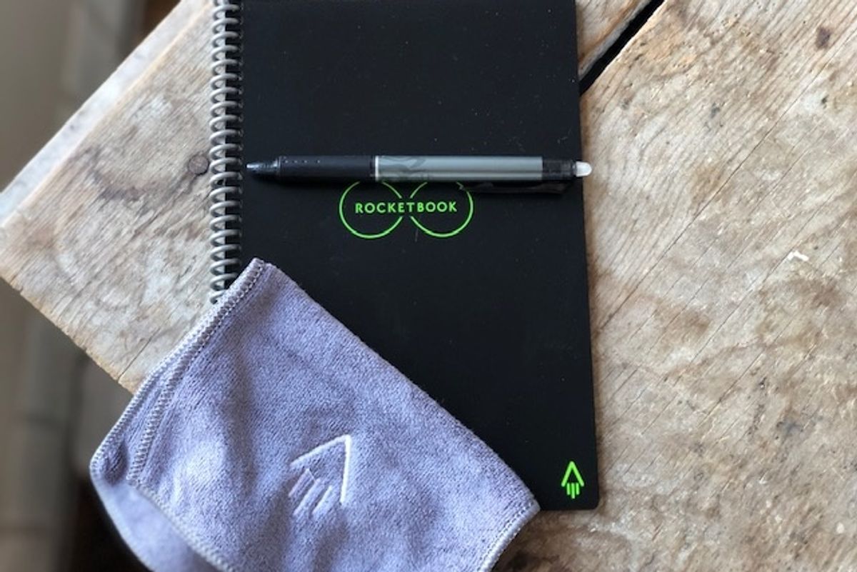 rocketbook everlast reusable digital notebook