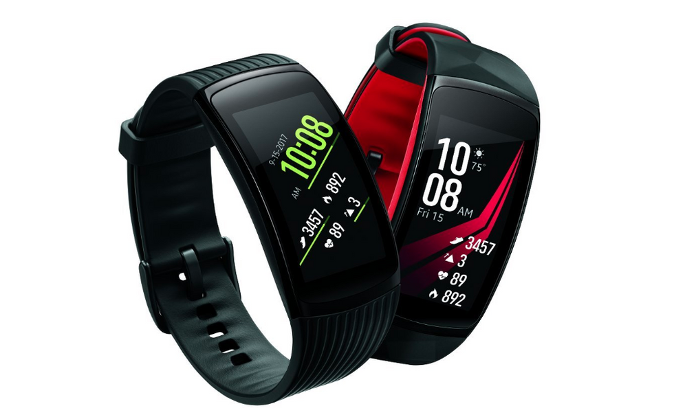 Photo of the Samsung Gear Fit2 Pro fitness tracker