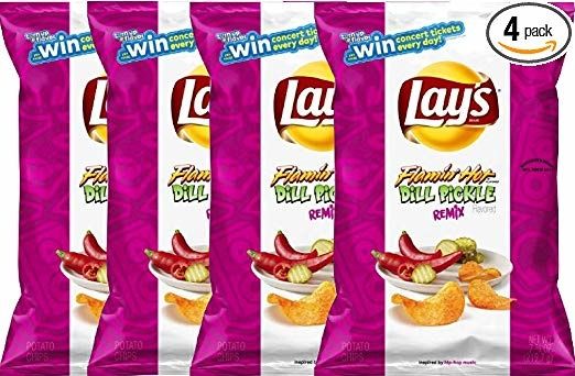 Flamin’ Hot Dill Pickle potato chips exist now so get ready It's a