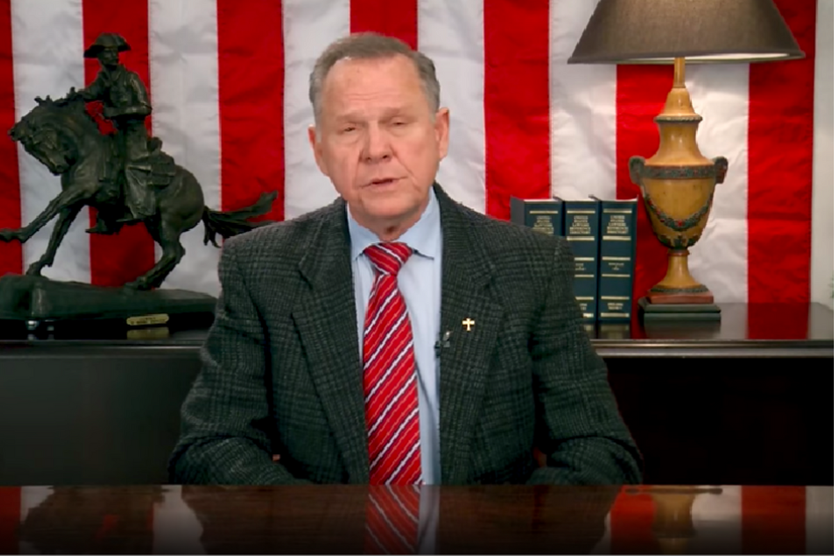 Famous Mall Perv Roy Moore Ready To Ride Again