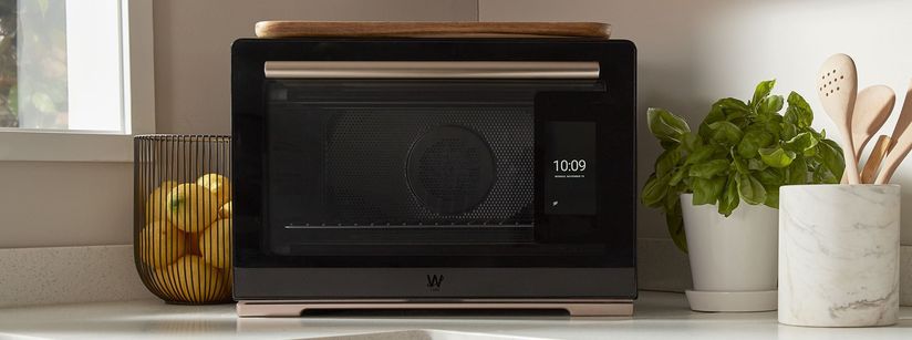 GE Smart Countertop Microwave Oven with Scan-to-Cook Technology review:  GE's smart microwave works well with Alexa, but scan-to-cook is underheated  - CNET