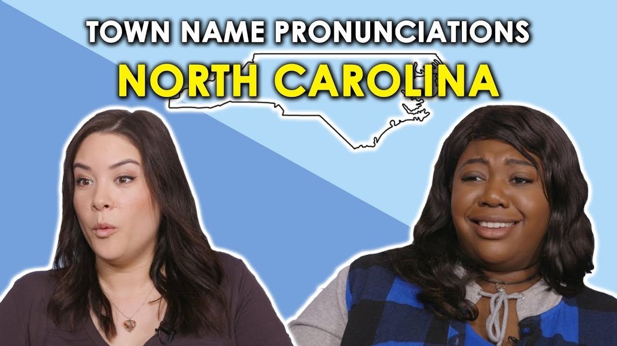 We try to pronounce North Carolina town names