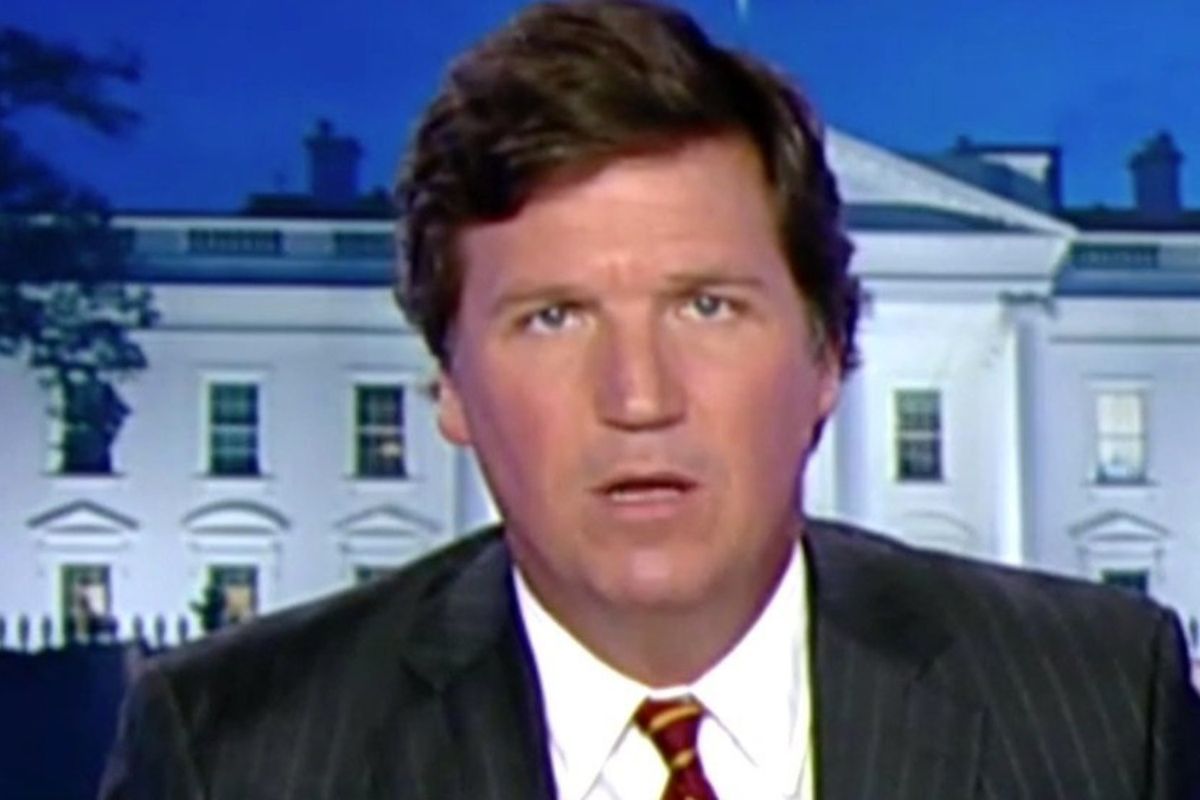 Child Rape Apologist Tucker Carlson Also Said Some Racist Sh*t. In Other News, Sky Blue.
