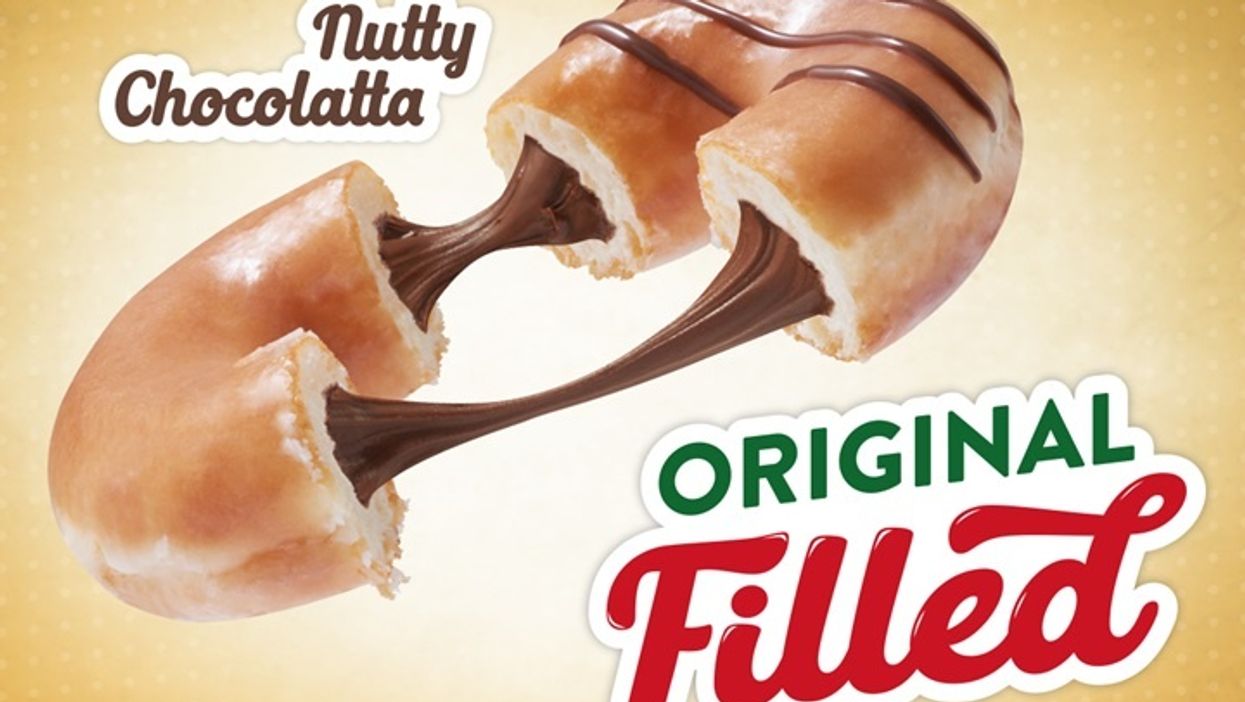 Krispy Kreme launching Nutella-filled doughnuts in the UK because life is cruel