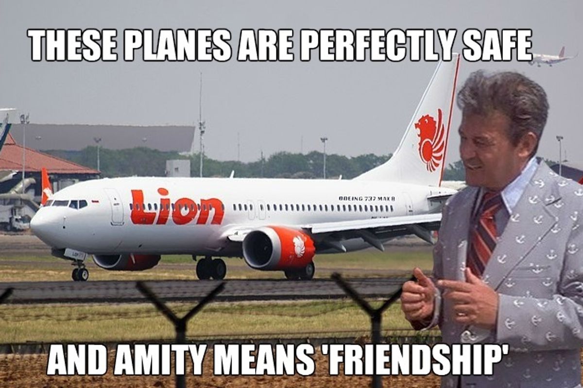 FAA Not Worried About These Death Plunge 737s, No Sir!