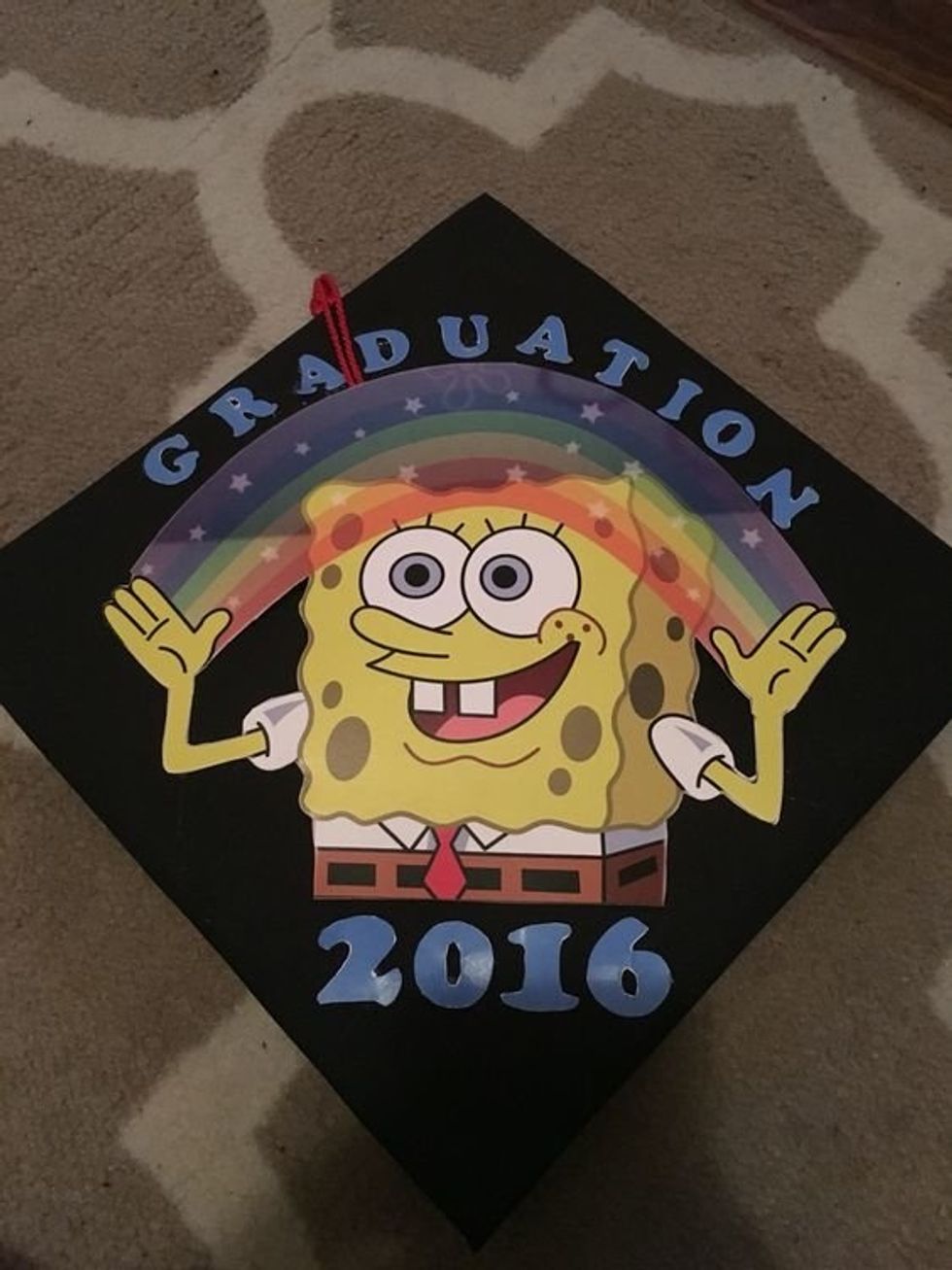 spongebob graduation shirt