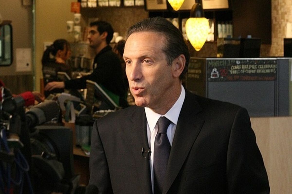 The Five Stupidest Things Howard Schultz Said Yesterday