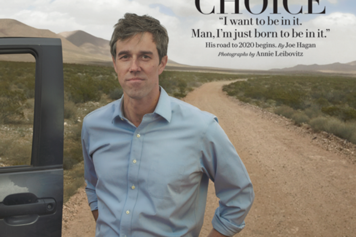 Beto O'Rourke Was Born To Be In This Headline