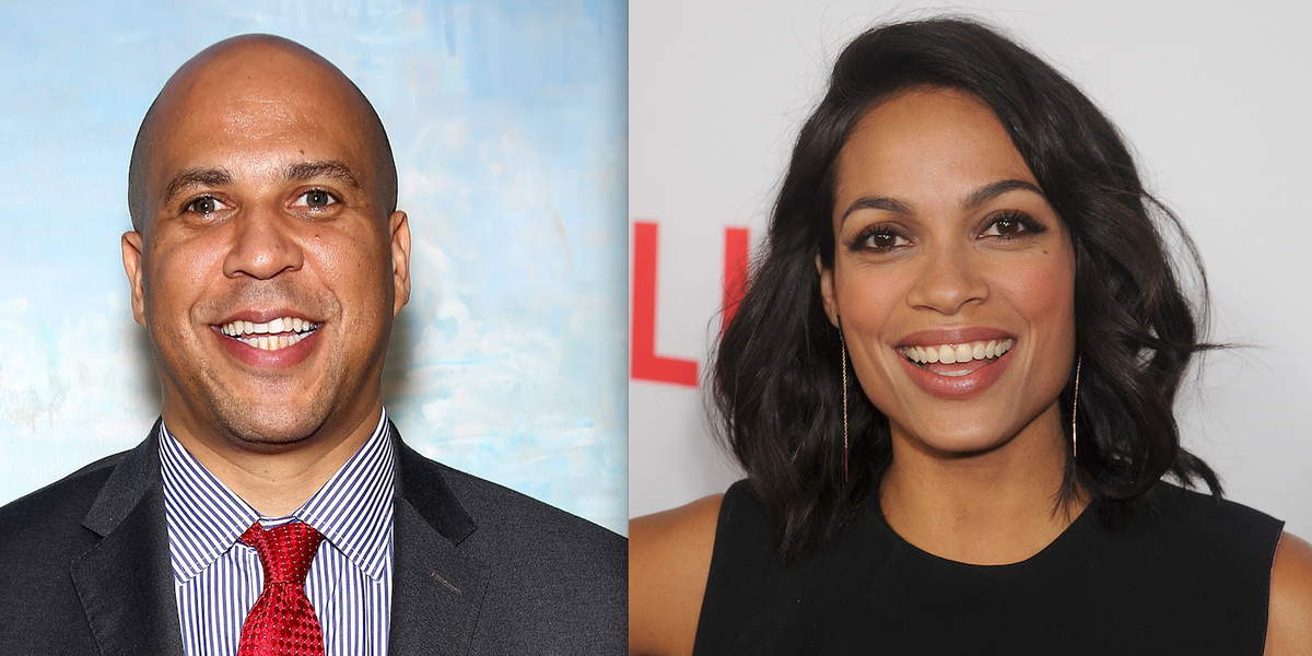 Rosario Dawson and Cory Booker Are Officially an Item