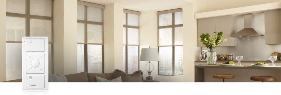 Product image of Lutron smart window blinds