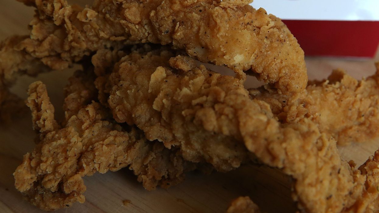 Texas Rangers are now selling 2-pound chicken tenders