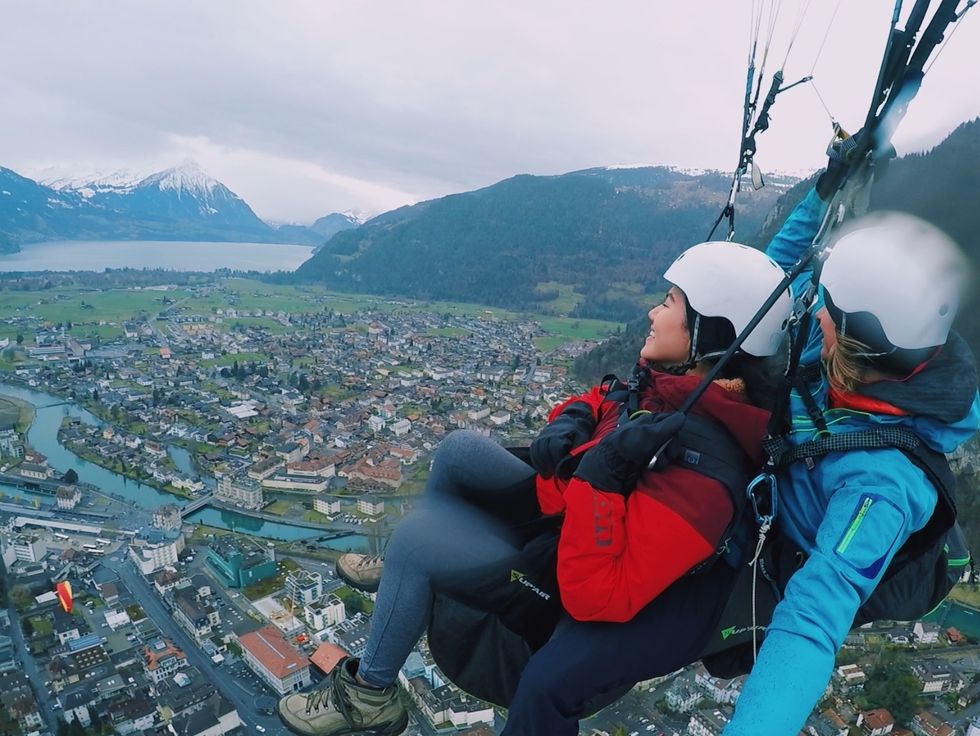 I Went Paragliding In The Swiss Alps, And It Was Nothing Like I Could Have Ever Imagined