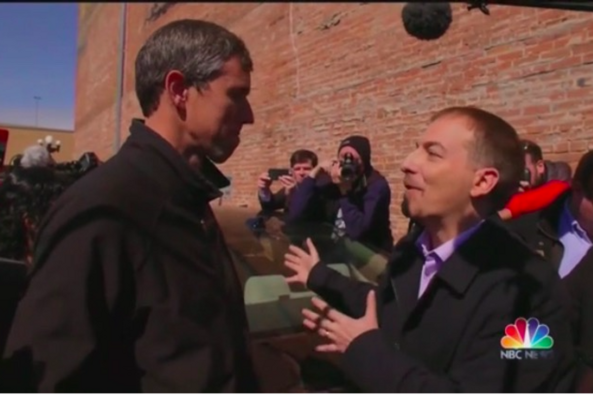 Chuck Todd To Beto: How's That Hopey Changey Thing Workin' Out For Ya?