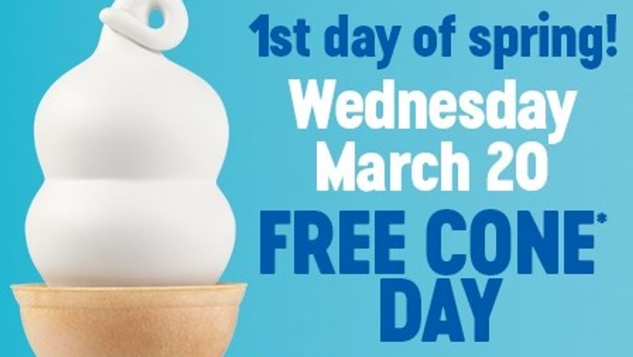 Dairy Queen giving away free ice cream cones on March 20