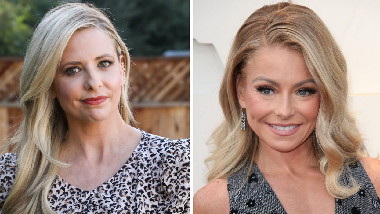 Sarah Michelle Gellar Just Posted A Throwback Photo With Kelly Ripa That Is So '90s It Hurts