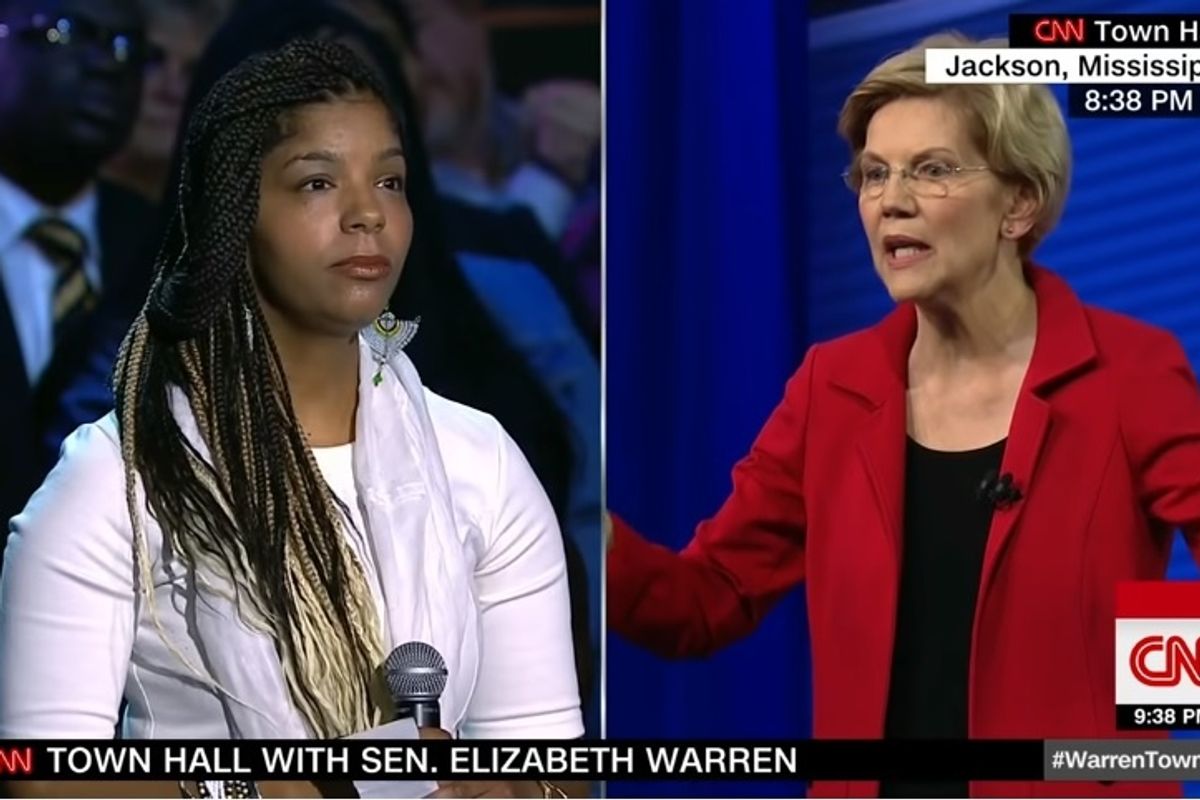 Elizabeth Warren Gonna Yell That Old Electoral College Right Out Of Town!