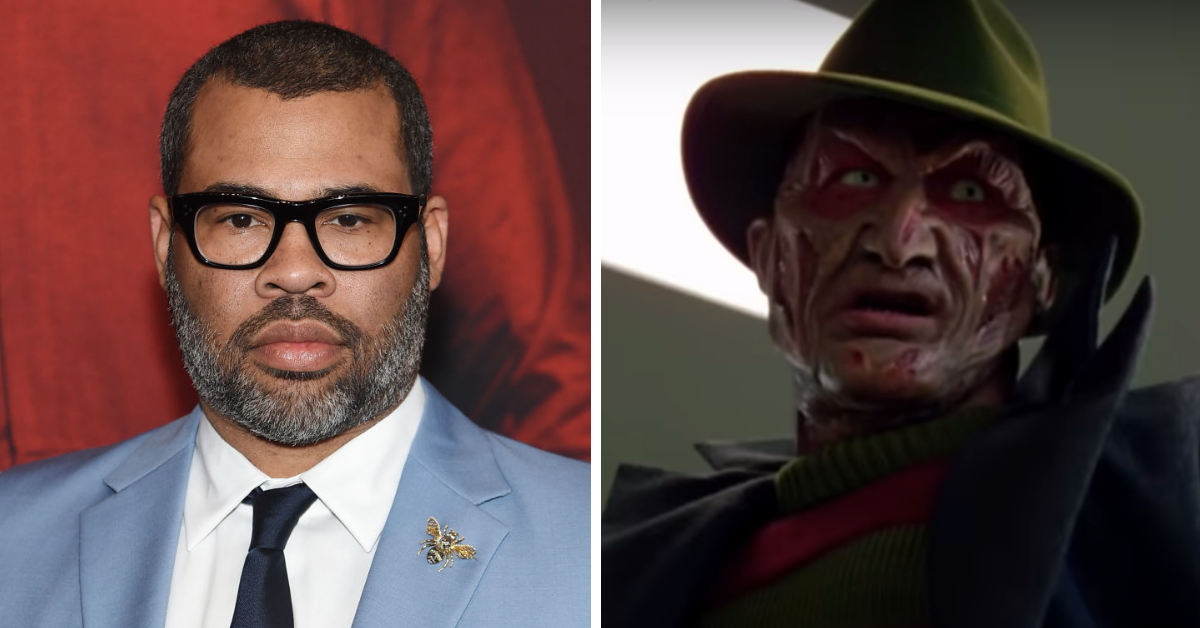 Jordan Peele Reveals How He Went From Being Terrified Of The 'Nightmare On Elm Street' Poster To A Master Of Horror