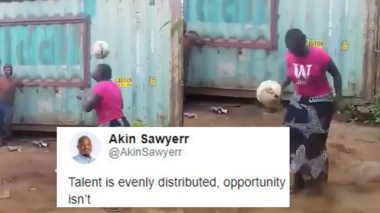 This Video Of A Woman With Some Seriously Impressive Soccer Skills Is Being Shared For An Important Reason