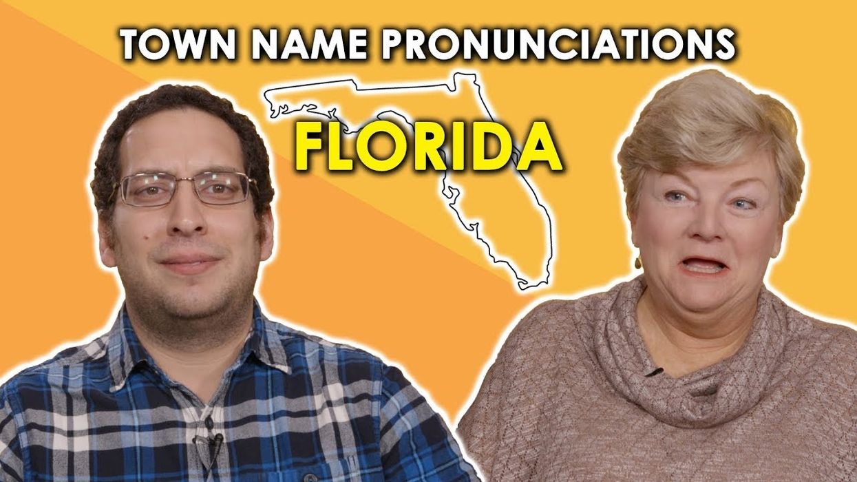 We try to pronounce Florida town names
