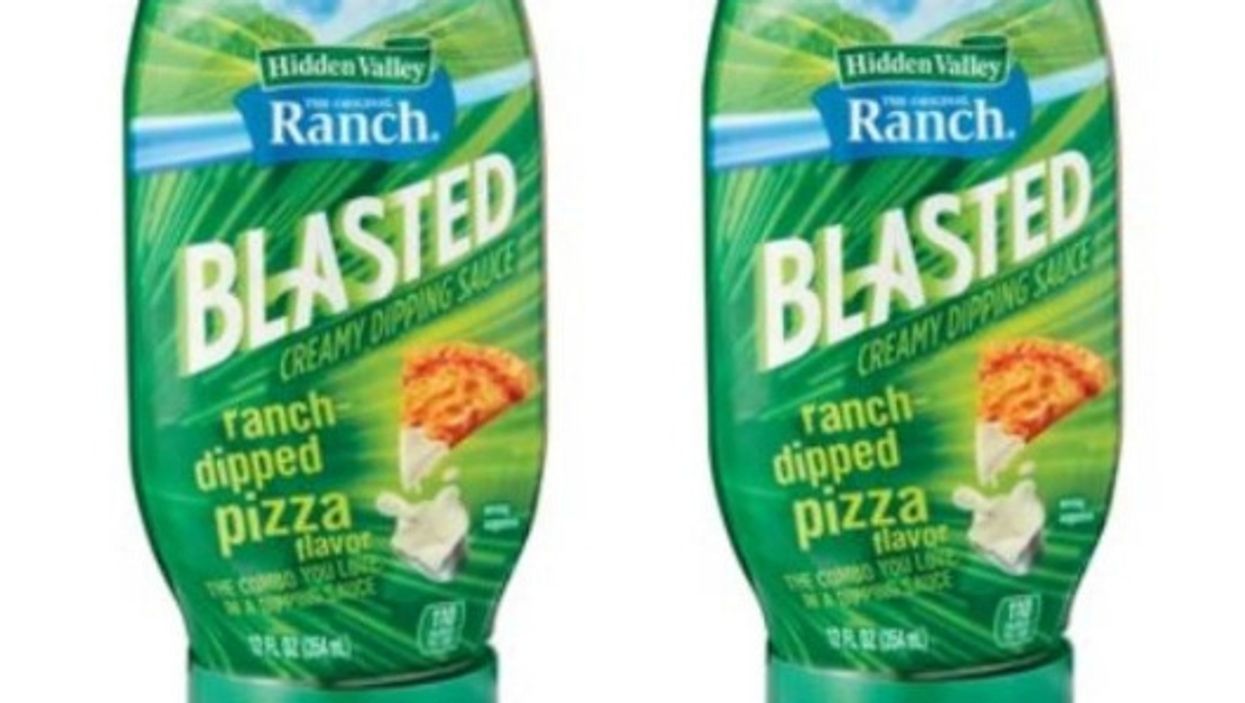 Hidden Valley has a ranch-dipped pizza sauce now