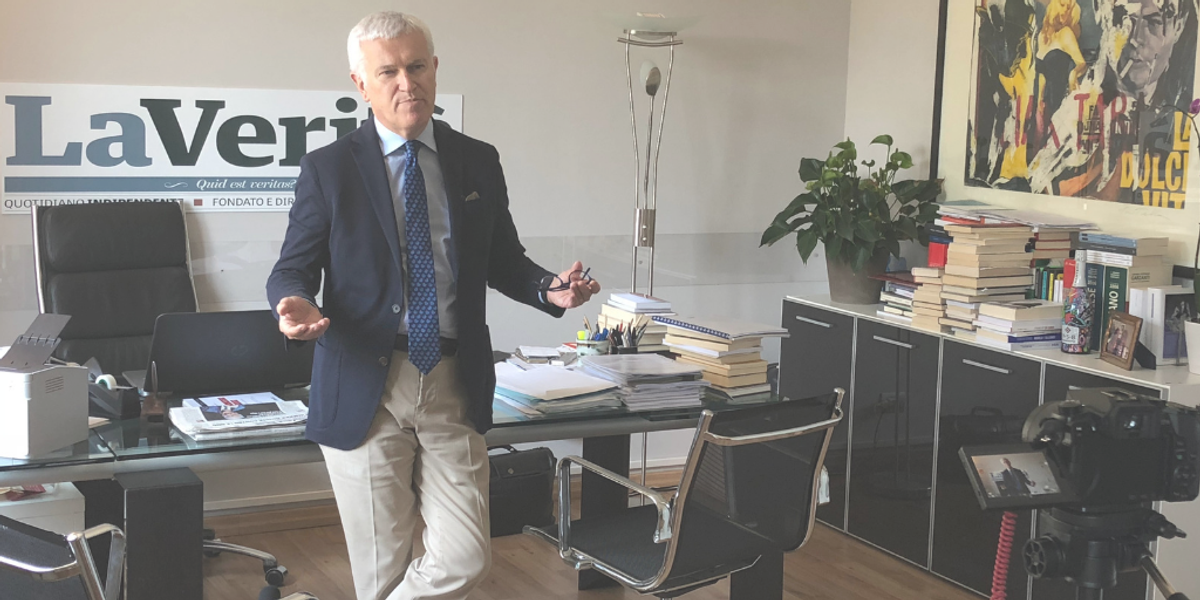 Il commento di Maurizio Belpietro alla notizia dell'arresto dei genitori di Renzi