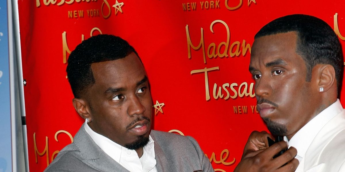 Someone Really Doesn't Like Diddy's Wax Figure