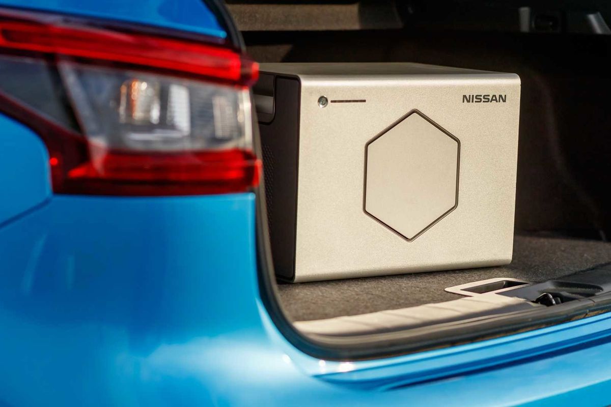 Nissan recycles old EV batteries to power your next camping trip