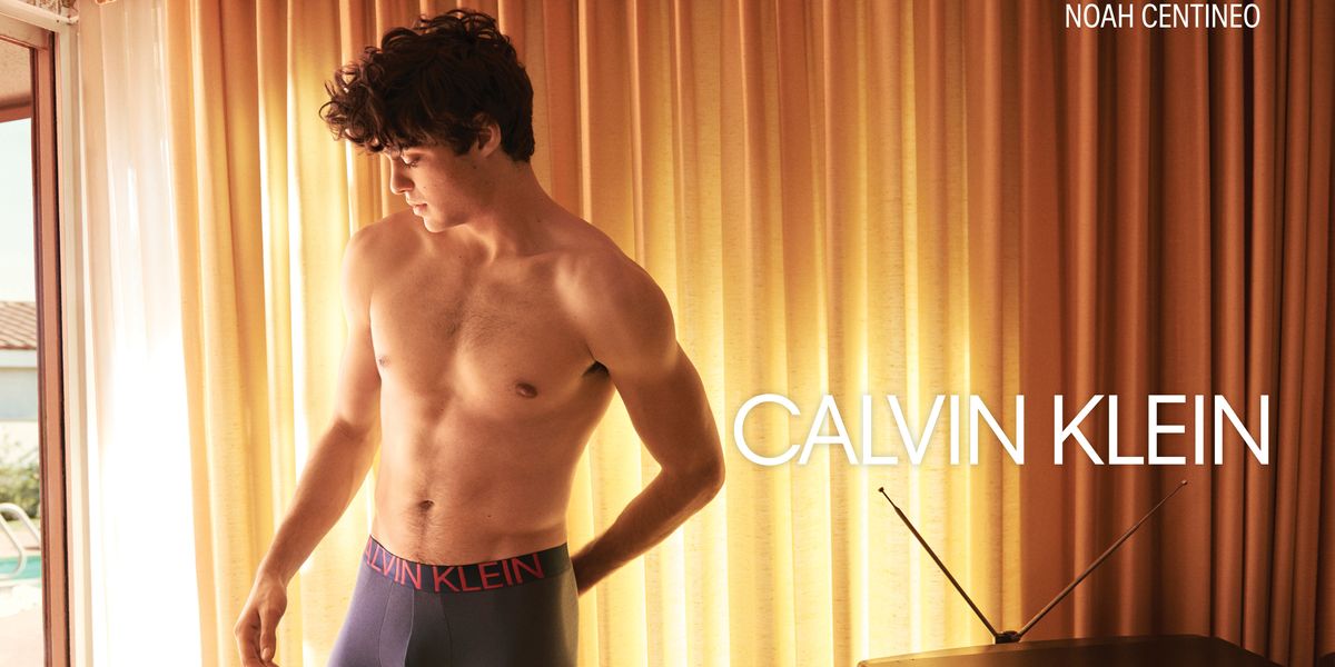 Shirtless Noah Centineo Joins Shawn Mendes For #MyCalvins