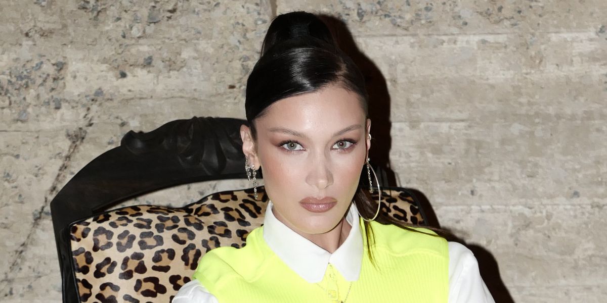 Bella Hadid Wore a Neon Yellow Vest in New York City