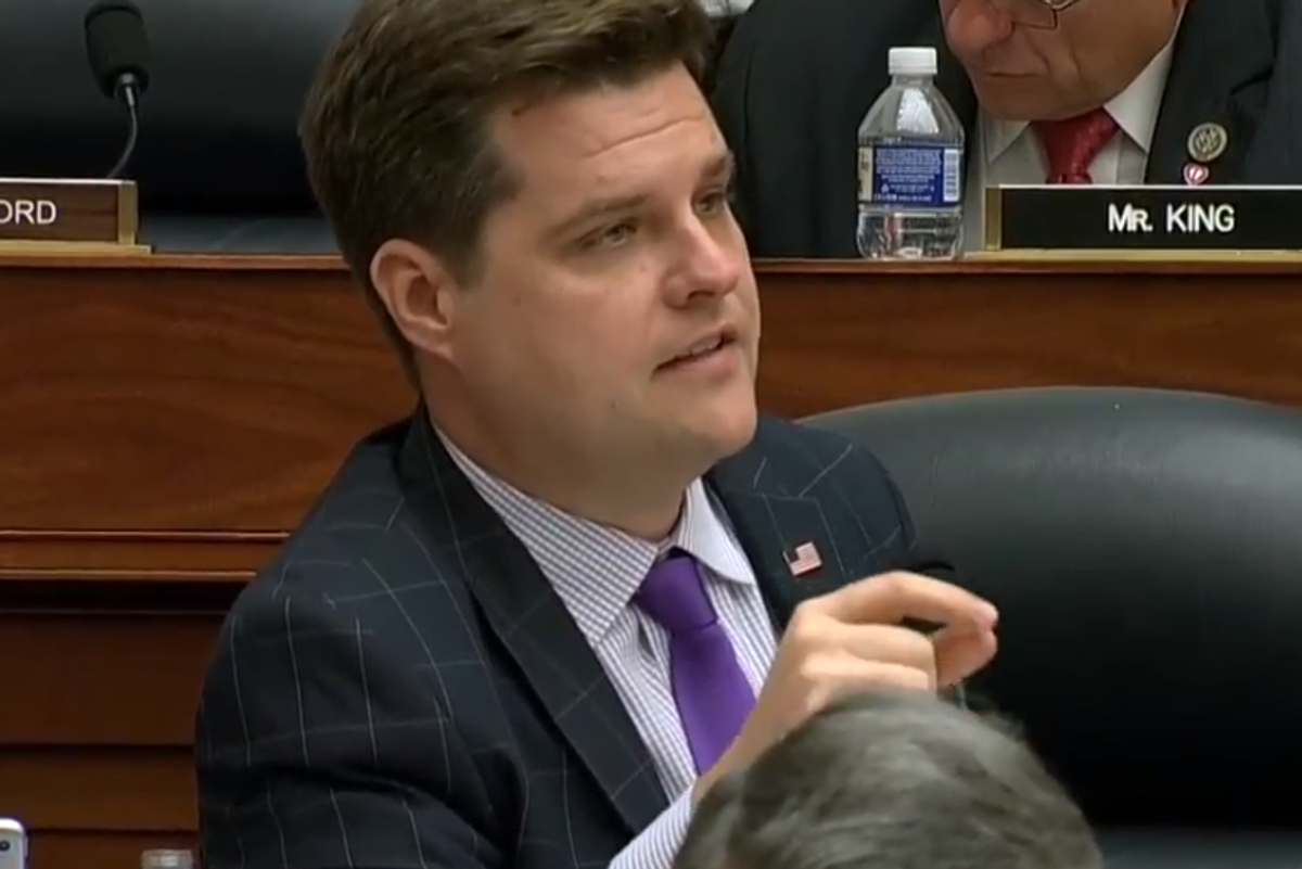 Matt Gaetz Has A Super Creepy Fetish For Alexandria Ocasio-Cortez