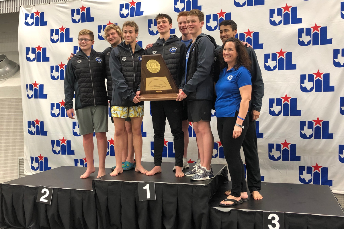 Georgetown Boys & Montgomery Girls Grab 1st UIL State Swim Title
