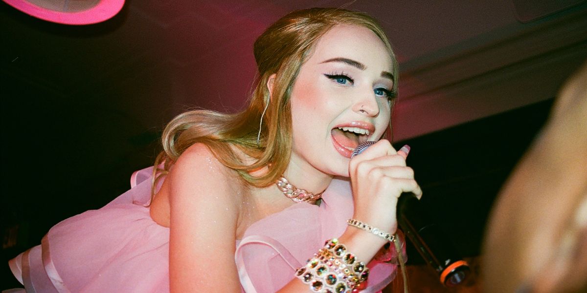 Inside Kim Petras' V-Day Performance in NYC