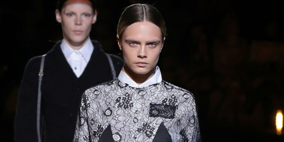 Cara Delevingne Returns to the Runway at Prada