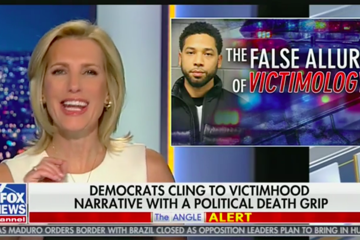 Laura Ingraham: Dems So Happy White Supremacist Wants To Kill Us All Because ... Jussie Smollett