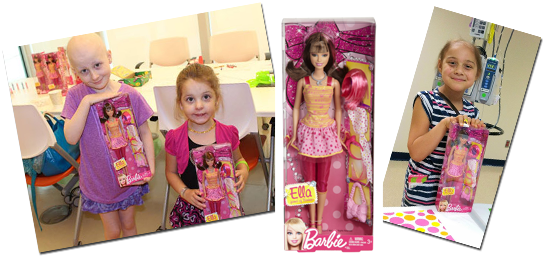 barbie cancer doll