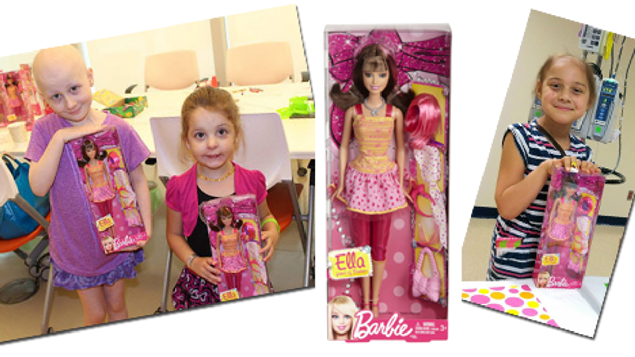 There's a 'chemo Barbie' for young cancer patients
