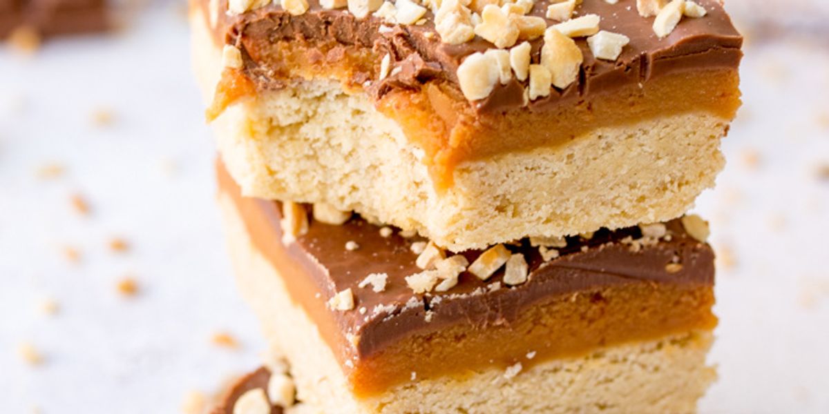 Salted Caramel Millionaires Shortbread My Recipe Magic