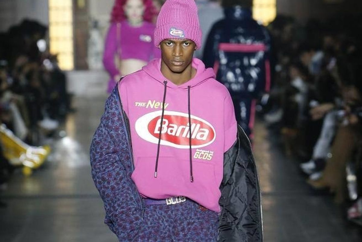 Dalla pentola alla passerella: sfilano gli abiti Barilla