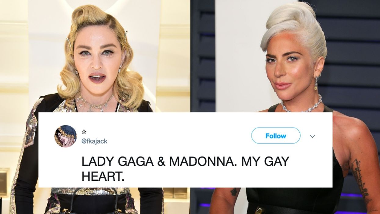 This Viral Photo Of Madonna And Lady Gaga After The Oscars Is Peak Women Supporting Women