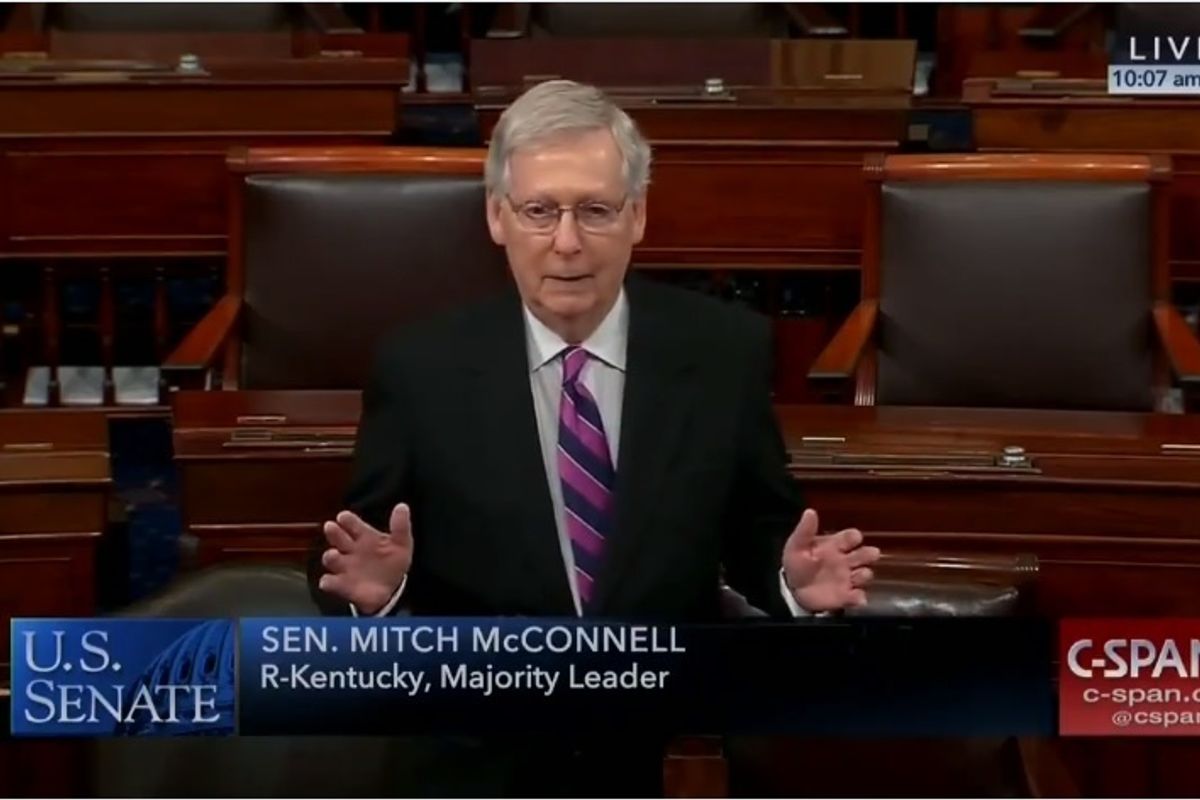 Mitch McConnell SO MAD Democrats Forced GOP To Cheat In North Carolina Election