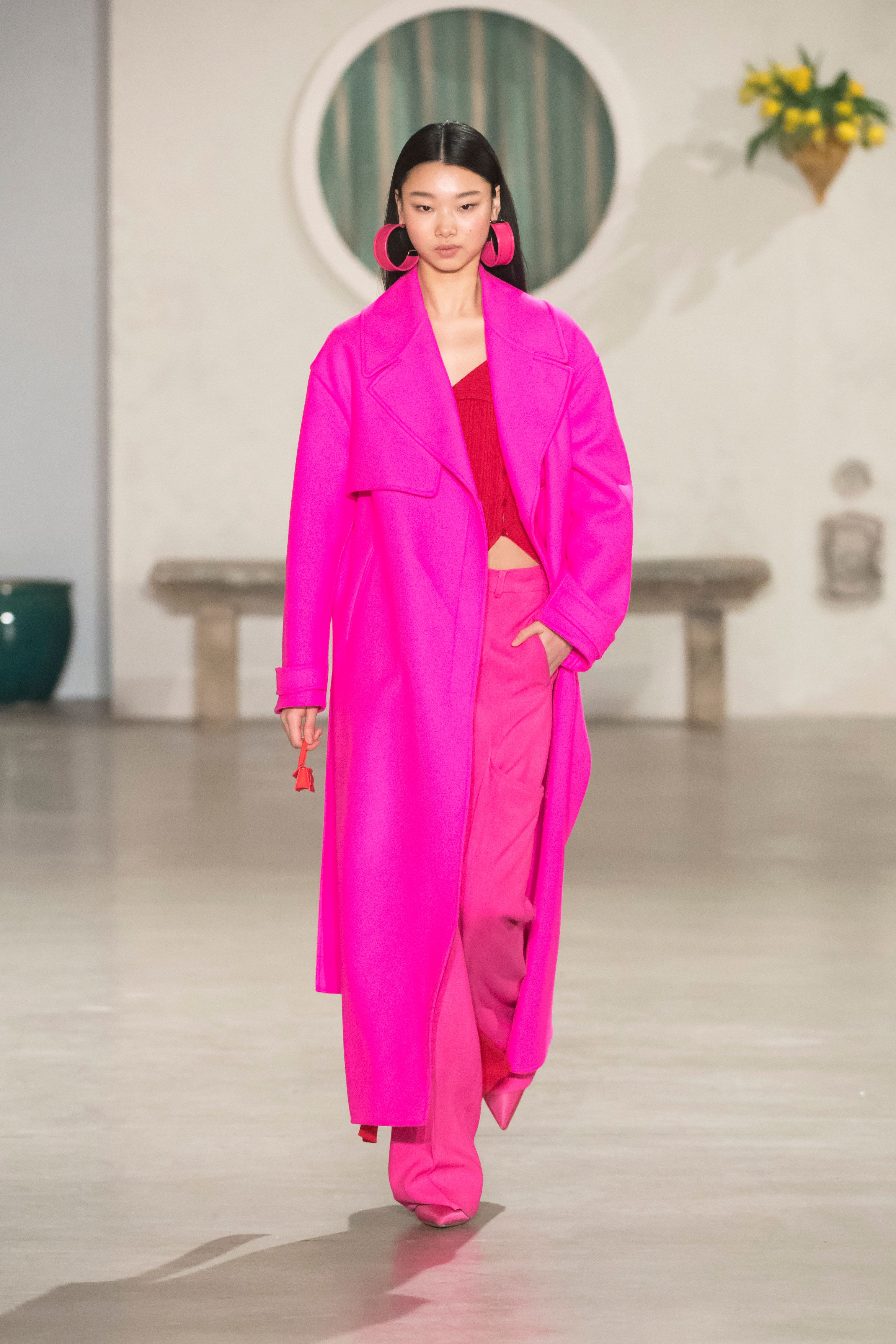 Jacquemus store pink coat