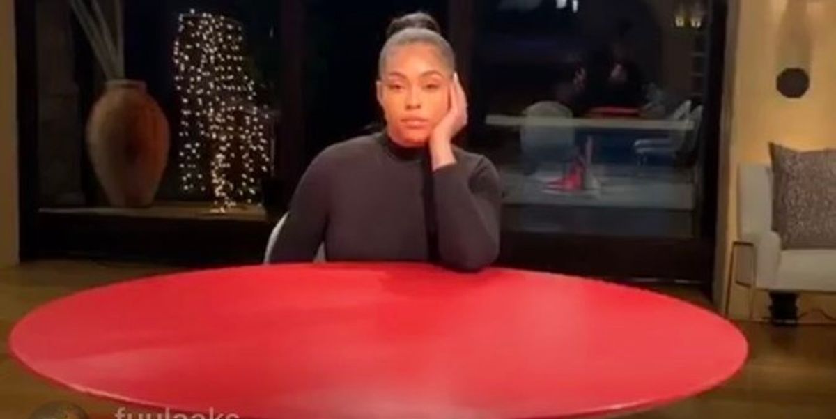 Jordyn Woods Is About to Spill the Tea on 'Red Table Talk'