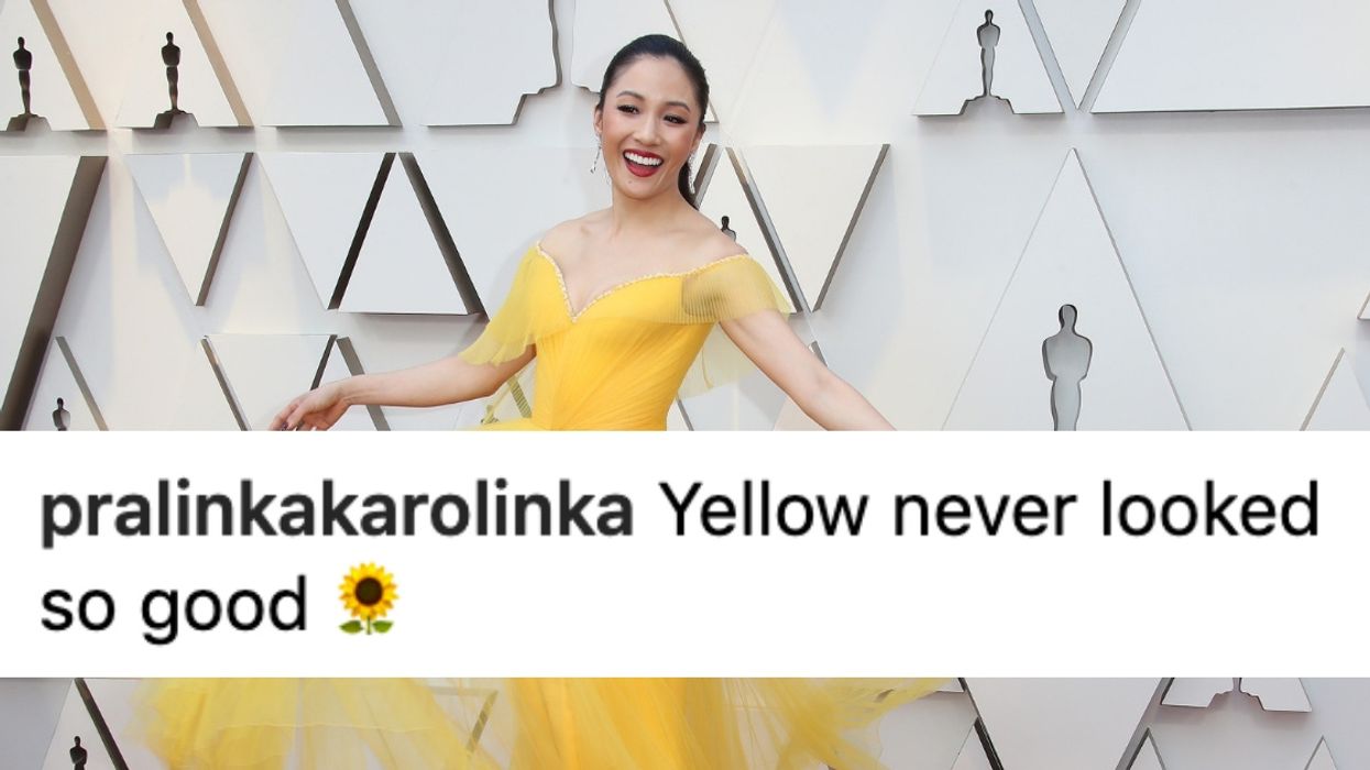 Constance Wu Explains The Emotional Reason She Wore Yellow To The Oscars