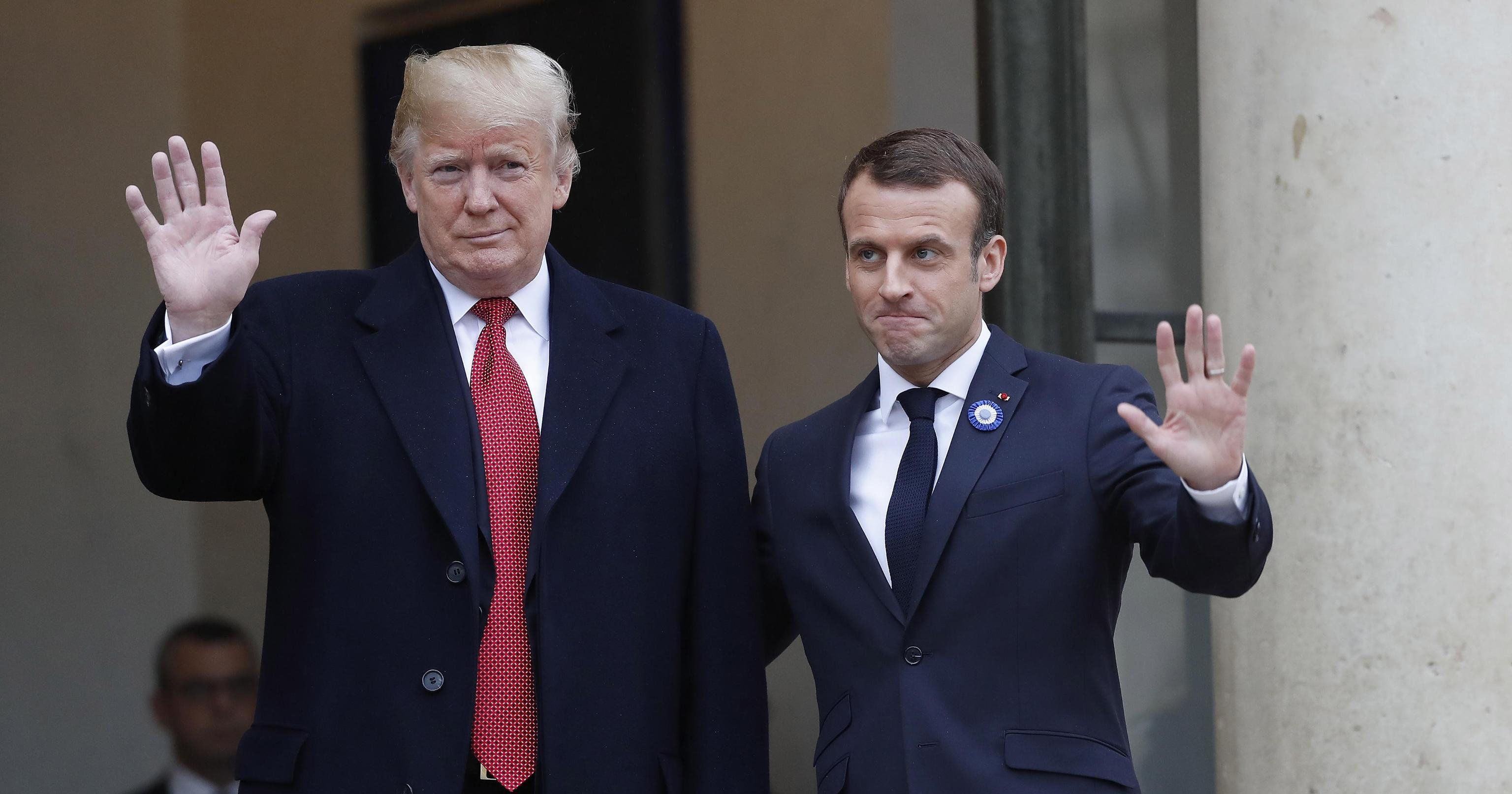 Macron scopre che Trump non è Gentiloni